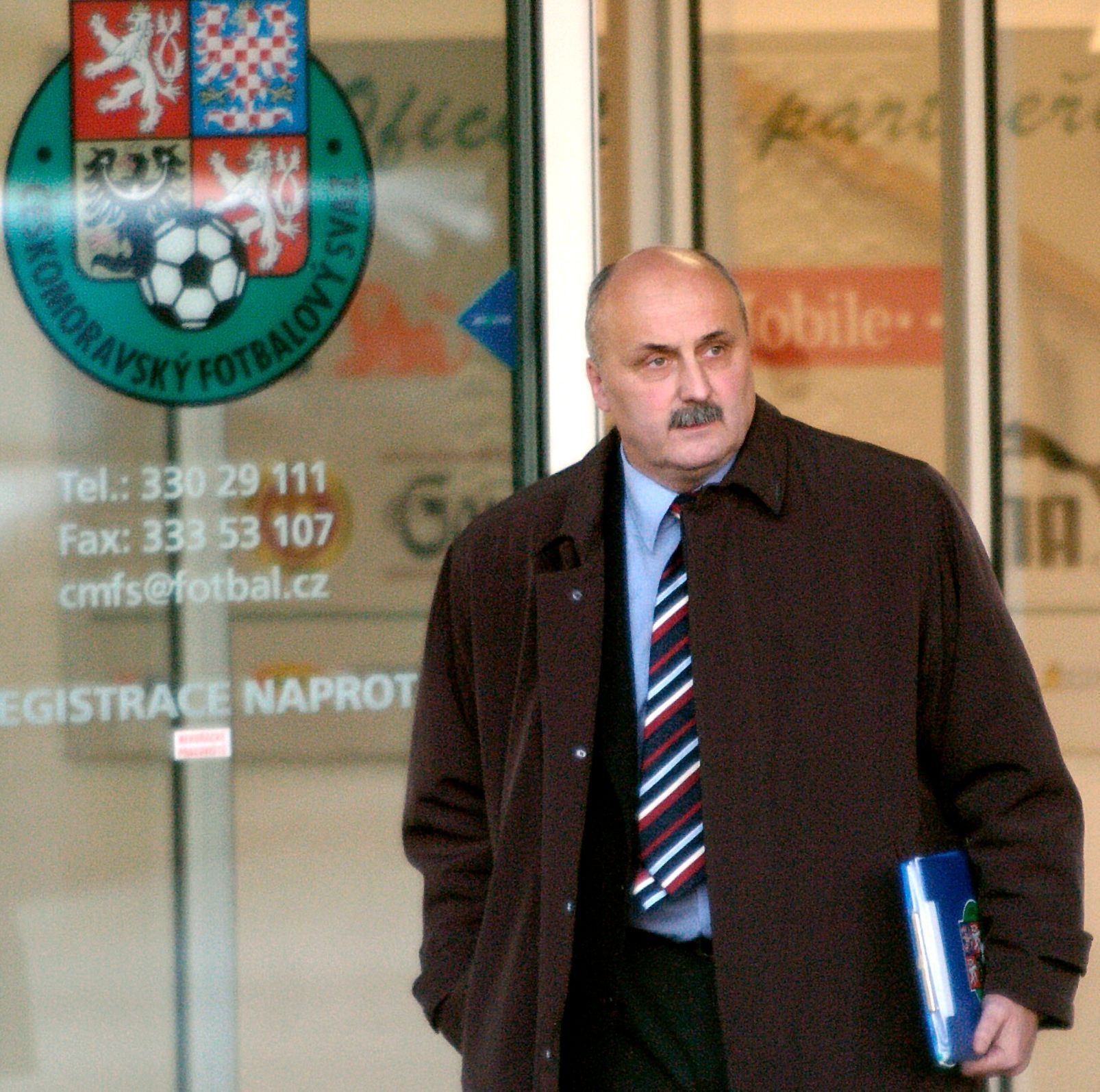 Milan Brabec, bývalý místopředseda Českomoravského fotbalového svazu