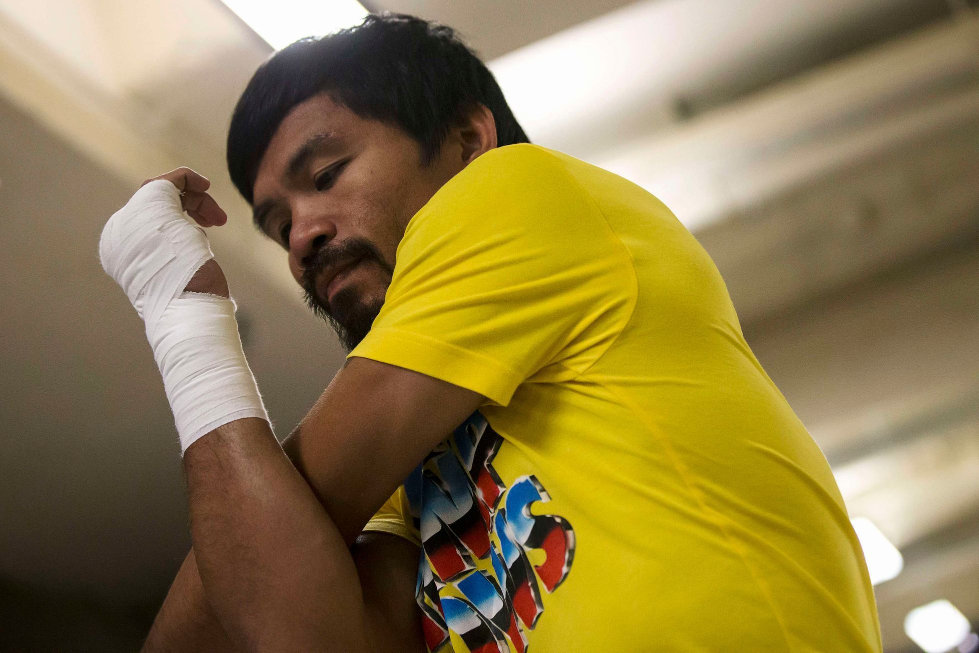 Boxer Manny Pacquiao
