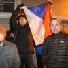 Demonstrace proti zvolení Ondráčka do čela komise pro GIBS