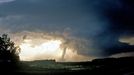 Storm Chaser Roger Hill BARNARD, SD - JUNE 23: A beautiful but dangerous F4 tornado on June 23, 2002 near Barnard, South Dakota. This tornado was the most violent tornado to ever hit northeast South Dakota. IF your bored of beach holidays and looking for something different this summer then you may want to think about a trip to America's mid-west. Storm-chasing husband and wife team Roger and Caryn Hill take British punters on the hunt of their lives following deadly and destructive tornados. Plowing their way through America's 'Tornado Alley' Roger and Caryn drive groups of up to 18 people at a time in three buses and charge up to £230 a day for a ten day tornado chase. Offering their adrenaline inducing 'Silver Lining Tours', Roger, 53 and Caryn, 50, estimate that they have taken almost 1500 people to observe raging tornado's in the American Mid-West since 2000. Taking their paying guests to within 1/4 of mile of some of the swirling 300 mph vertical wind funnels, the husband and wife team have documented awe inspiring incidents of turning twisters and powerful super-cell storms. IMAGE SUPPLIED BY ROGER HILL/BARCROFT USA UK Office, London. T +44 845 370 2233 W www.barcroftmedia.com USA Office, New York City. T +1 212 564 8159 W www.barcroftusa.com Indian Office, Delhi. T +91 114 653 2118 W www.barcroftindia.com Australasian & Pacific Rim Office, Melbourne. E info@barcroftpacific.com T +613 9510 3188 or +613 9510 0688 W www.barcroftpacific.com