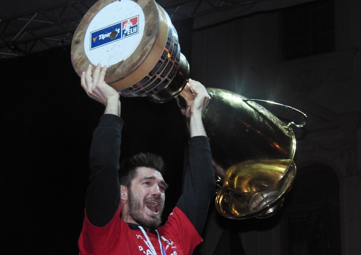 Oslava hokejového titulu - Pardubice