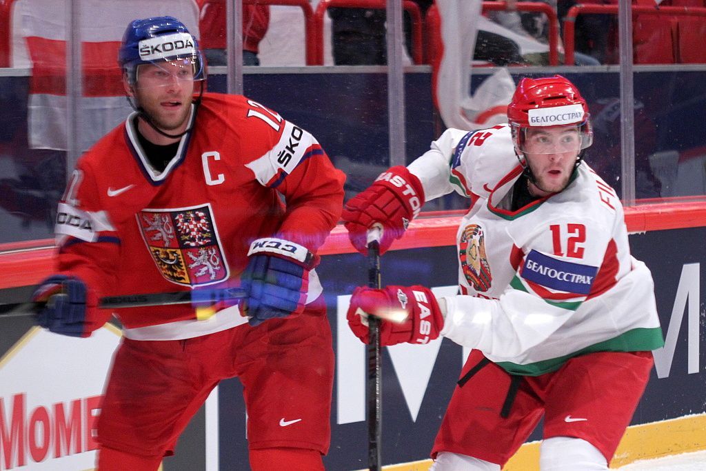 MS v hokeji 2013, Česko - Bělorusko: Petr Hubáček - Andrej Filičkin