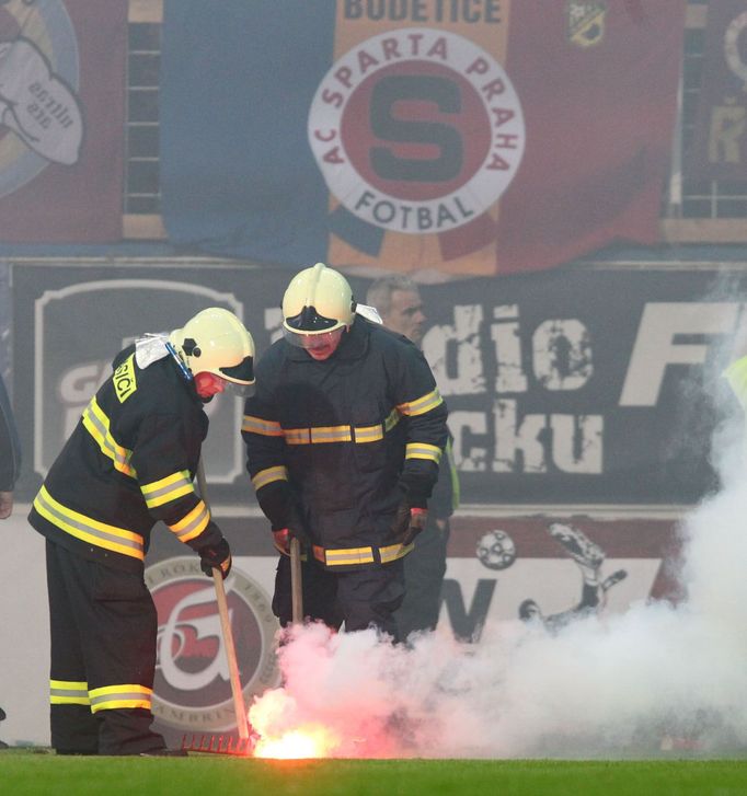 GL, Teplice-Sparta: hasiči