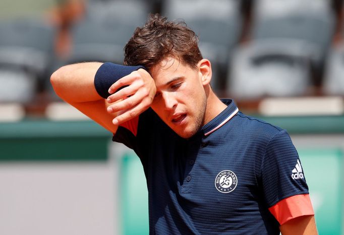 Dominic Thiem v osmifinále French Open 2018