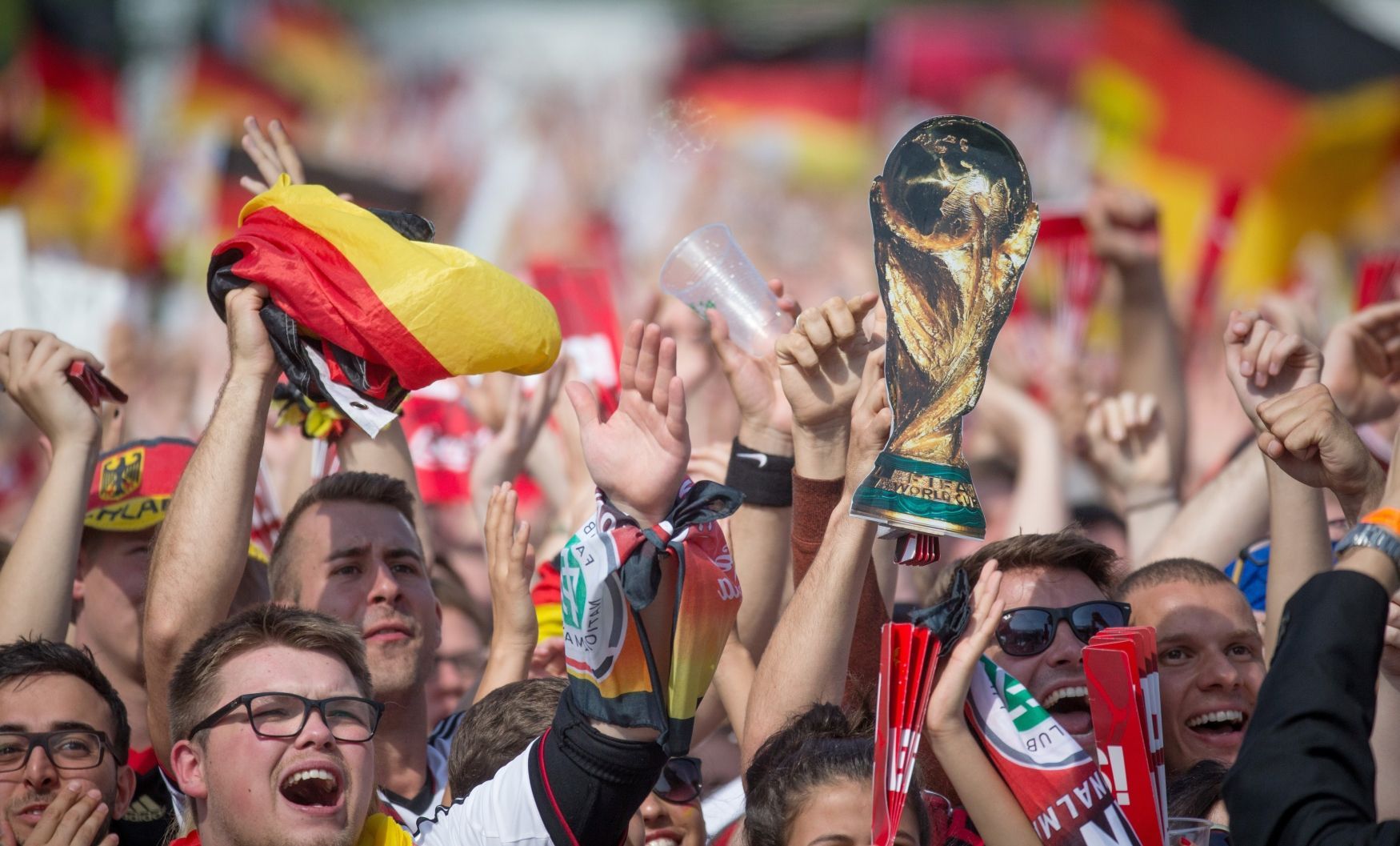 Německo vítá doma mistry světa