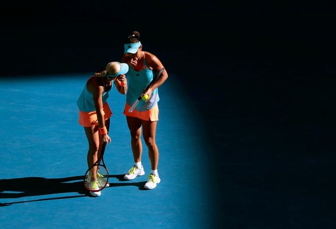 Australian Open 217, finále čtyřhry Ž: Andrea Hlaváčková, Pcheng Šuaj