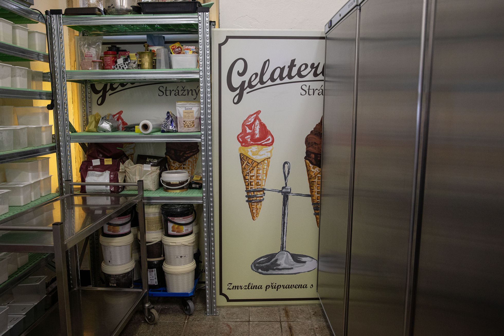 Gelateria Strážný na Šumavě