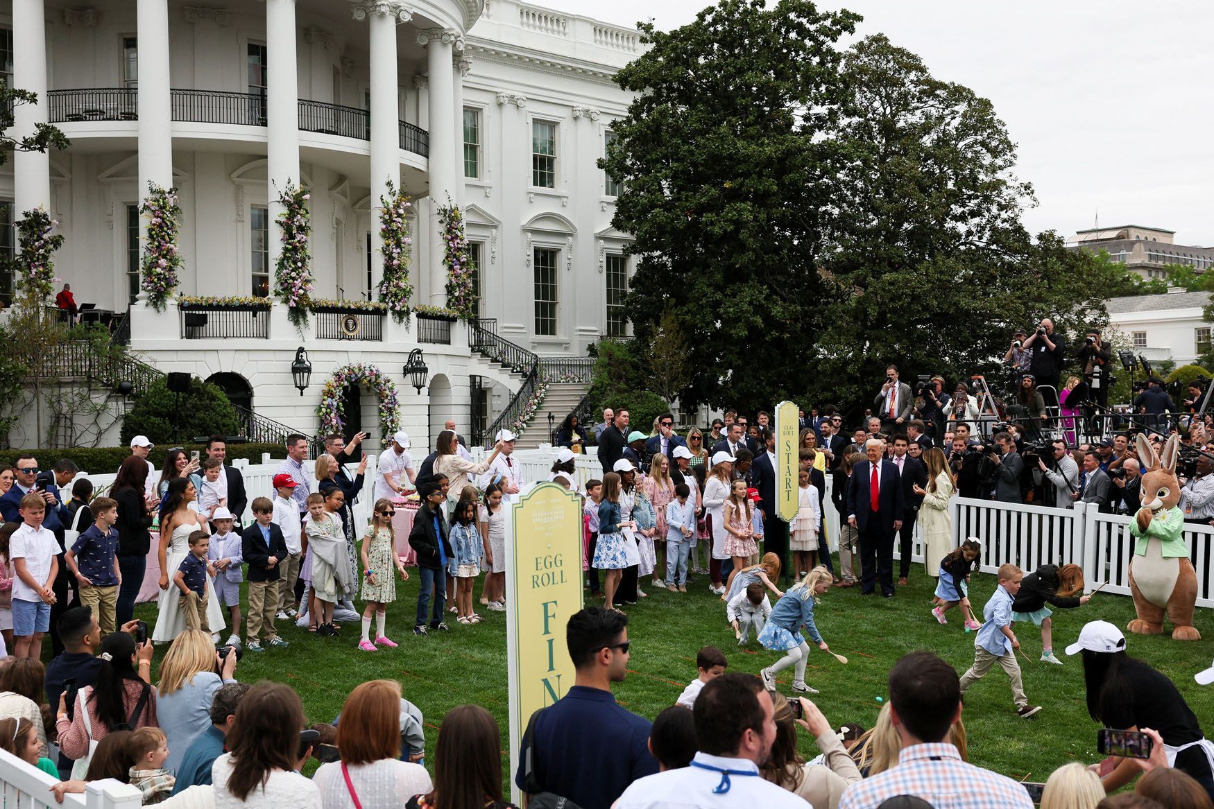 Trump, Melania,  Easter Egg Roll