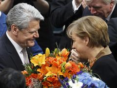 S Joachimem Gauckem, novým německým prezidentem.