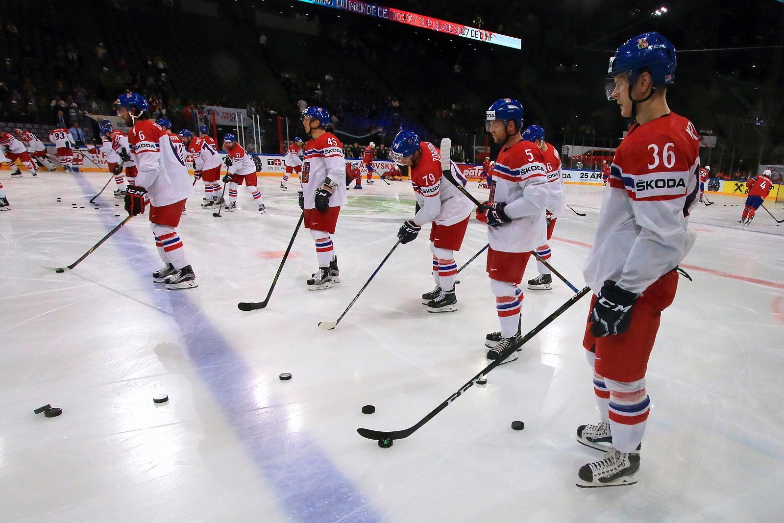 Česko - Norsko na MS 2017: rozbruslení