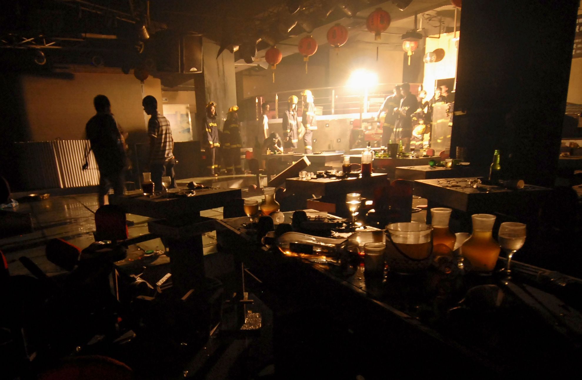 Požár diskotéky v Šen-cenu