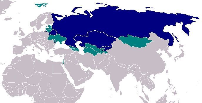 mapa ruština