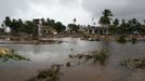 Srílanské pobřeží zasažené ničivou vlnou tsunami