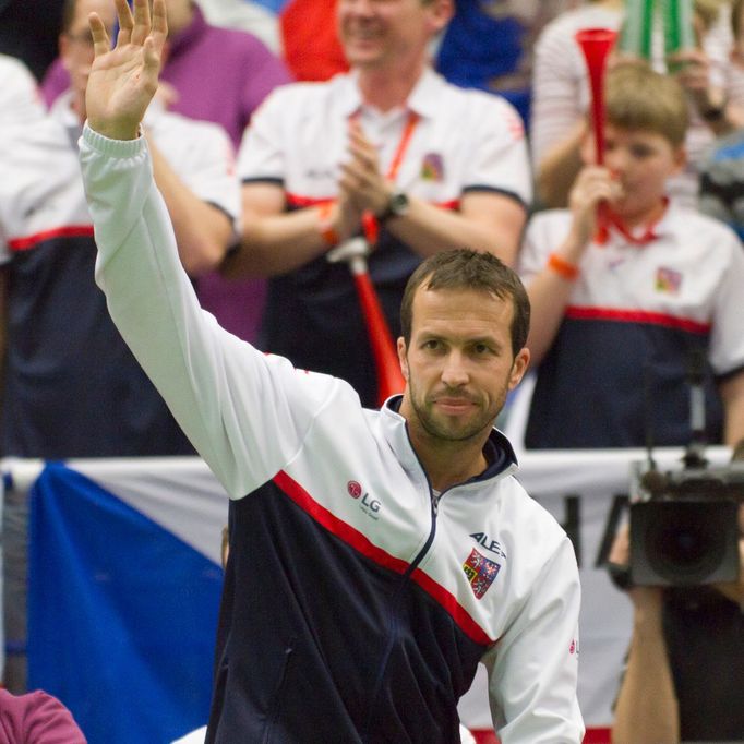 Davis Cup, ČR-Austrálie: Radek Štěpánek