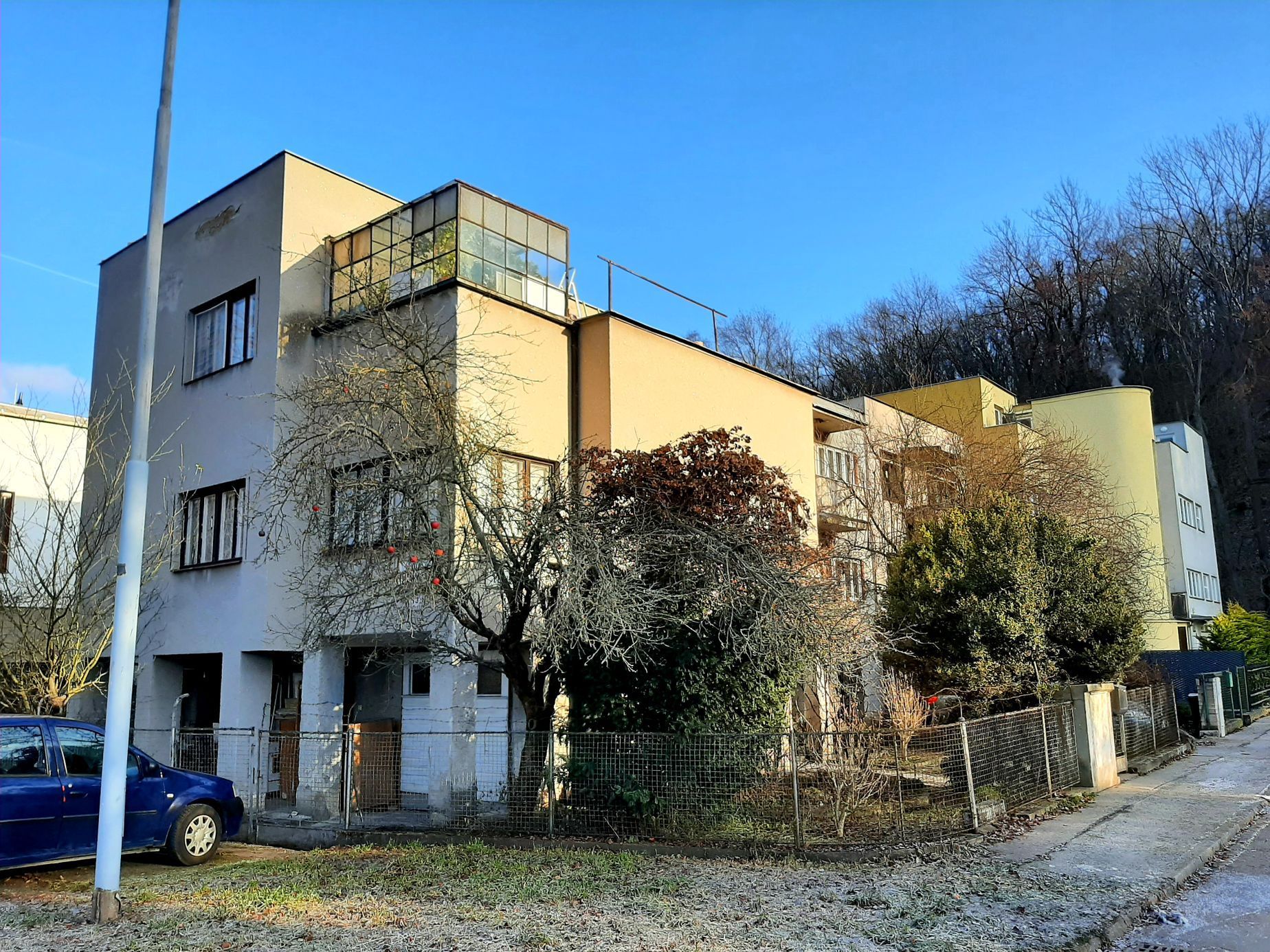 Brno Pisárky, Masarykova čtvrť, vily