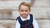 A takto zachytila Kate před prvními narozeninami svého prvorozeného syna, prince George, v červenci 2014.