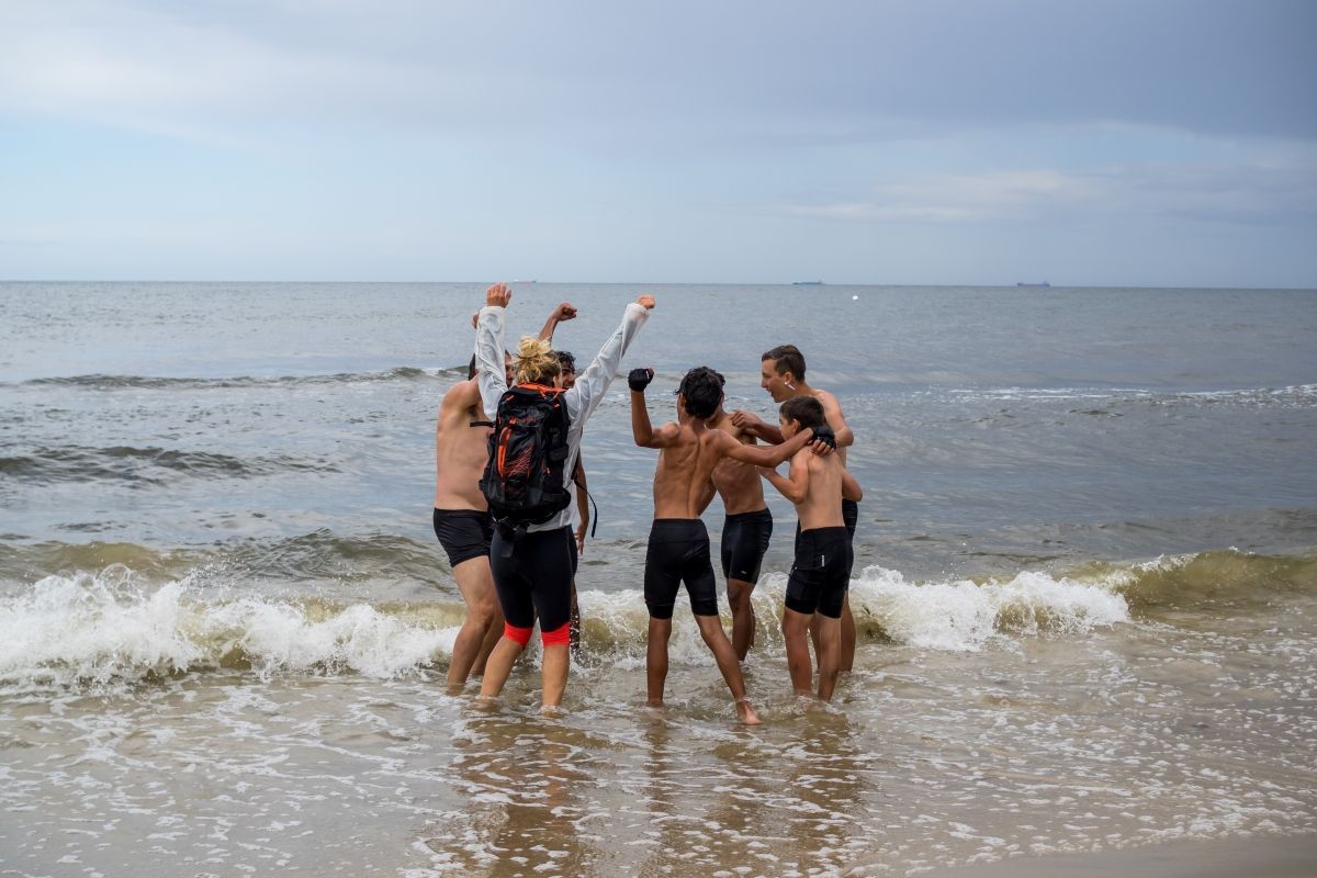 Tomáš Slavata - dětský domov - charitativní cesta k Baltu