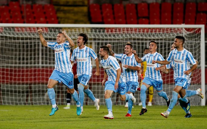 Subotica - Sparta: Radost fotbalistů Subotice