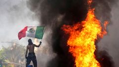 Los Angeles. USA. nepokoje, migranti Trump