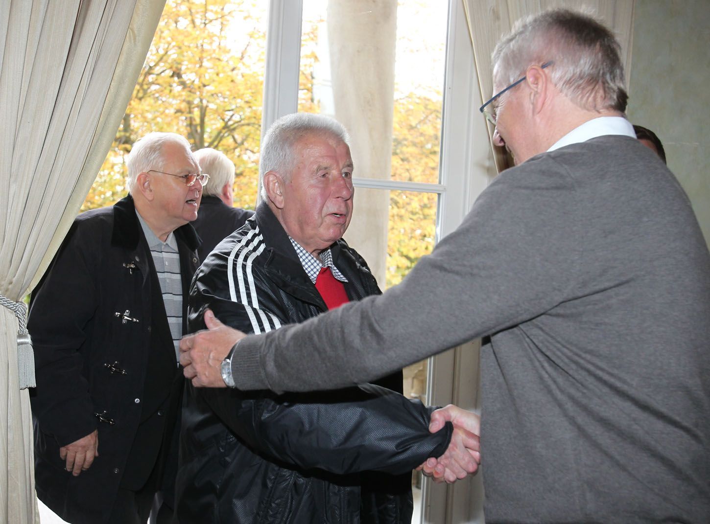 Sraz bývalých reprezentantů před utkáním s Bulharskem (Masopust)