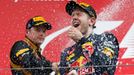 F1, VC Koreje 2013: Sebastian Vettel, Red Bull a Kimi Räikkönen, Lotus