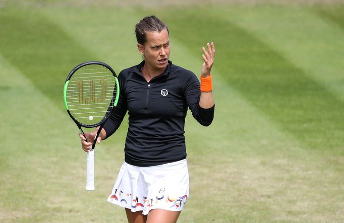 Barbora Strýcová na turnaji v Birminghamu 2019