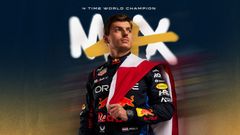 Max Verstappen z Red Bull slaví titul mistra světa F1 F1 2024