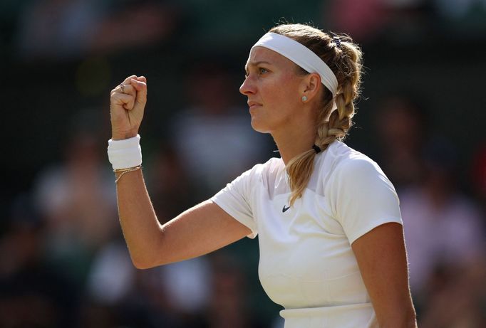 Petra Kvitová ve třetím kole Wimbledon 2022