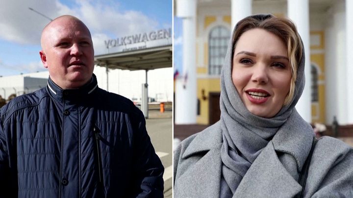 "Nebojte se, milí, my to přežijeme." Rusové z bohatého regionu berou sankce s úsměvem; Zdroj foto: Reuters