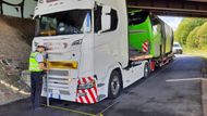 Policie, kamion, Moravskoslezský kraj, řidič, nákladní vůz, krimi