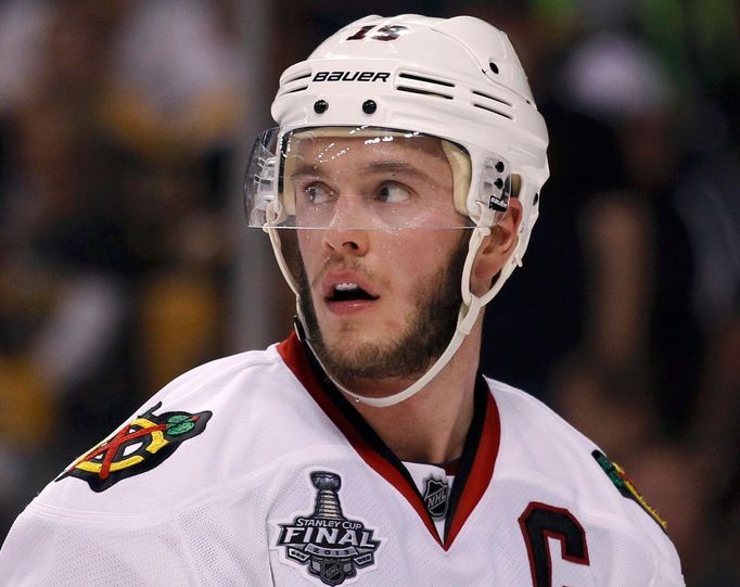 Čtvrtý zápas finále Stanley Cupu: Boston Bruinss - Chicago Blackhawks