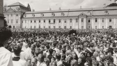 Velehrad 1985 Počet účastníků poutě režim překvapil