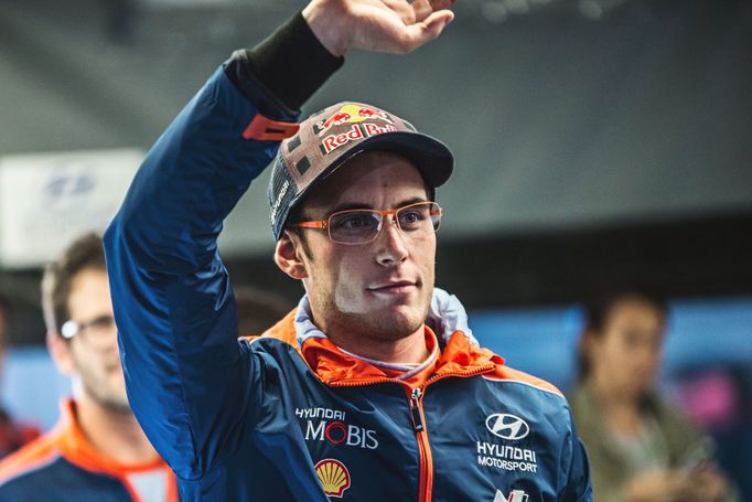 Thierry Neuville na Polské rallye 2017