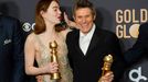 Herci Emma Stone a Willem Dafoe s cenou za film Chudáčci.