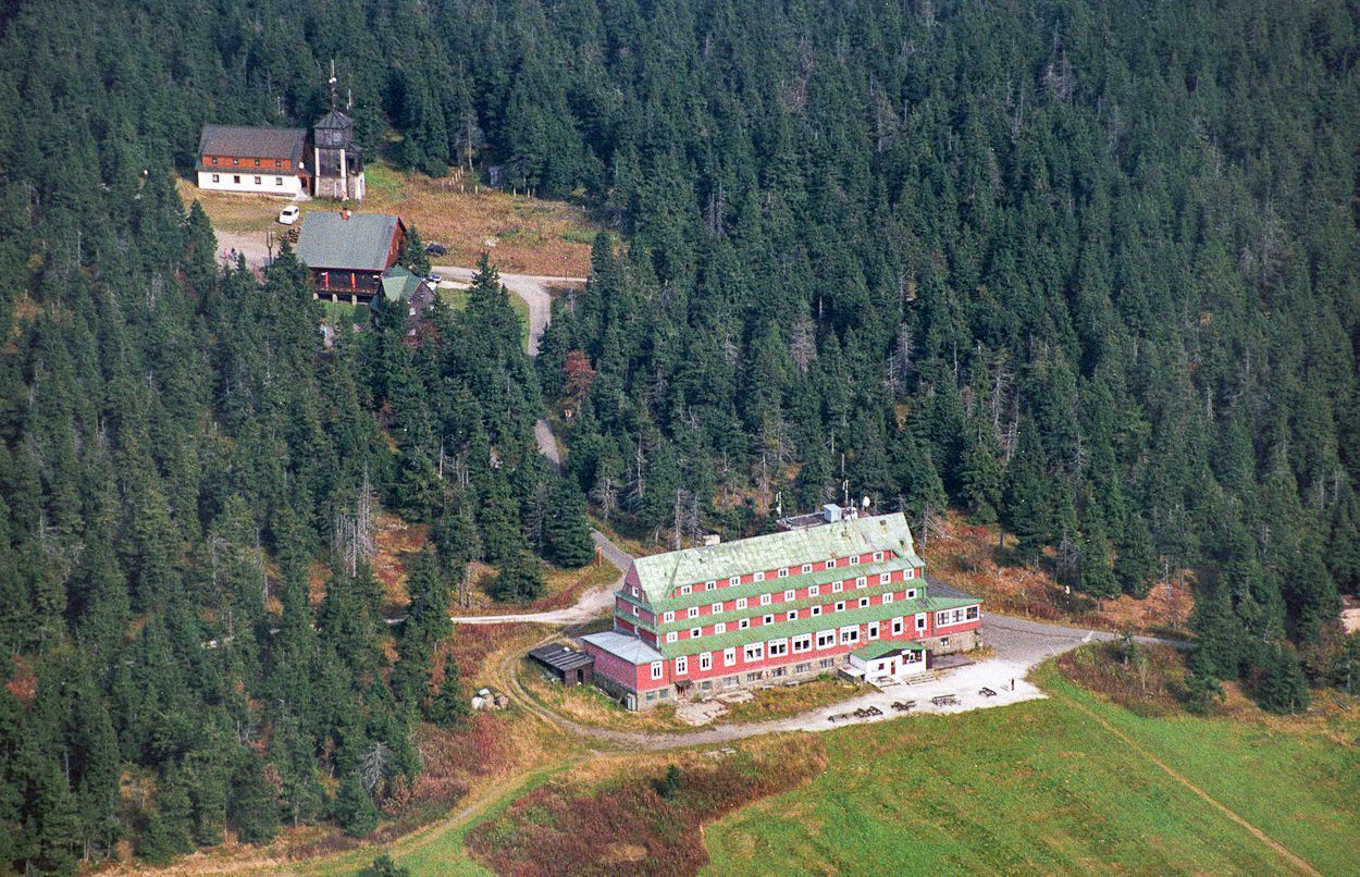Sokolská bouda, Krkonoše, Zaniklé boudy, Zaniklé chaty, hory, historie, Domácí