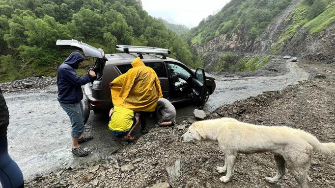 Výlety s Tomášem nejsou jednoduché a občas můžou být náročné. "Zkrátka nejsou pro bábovky," říká.