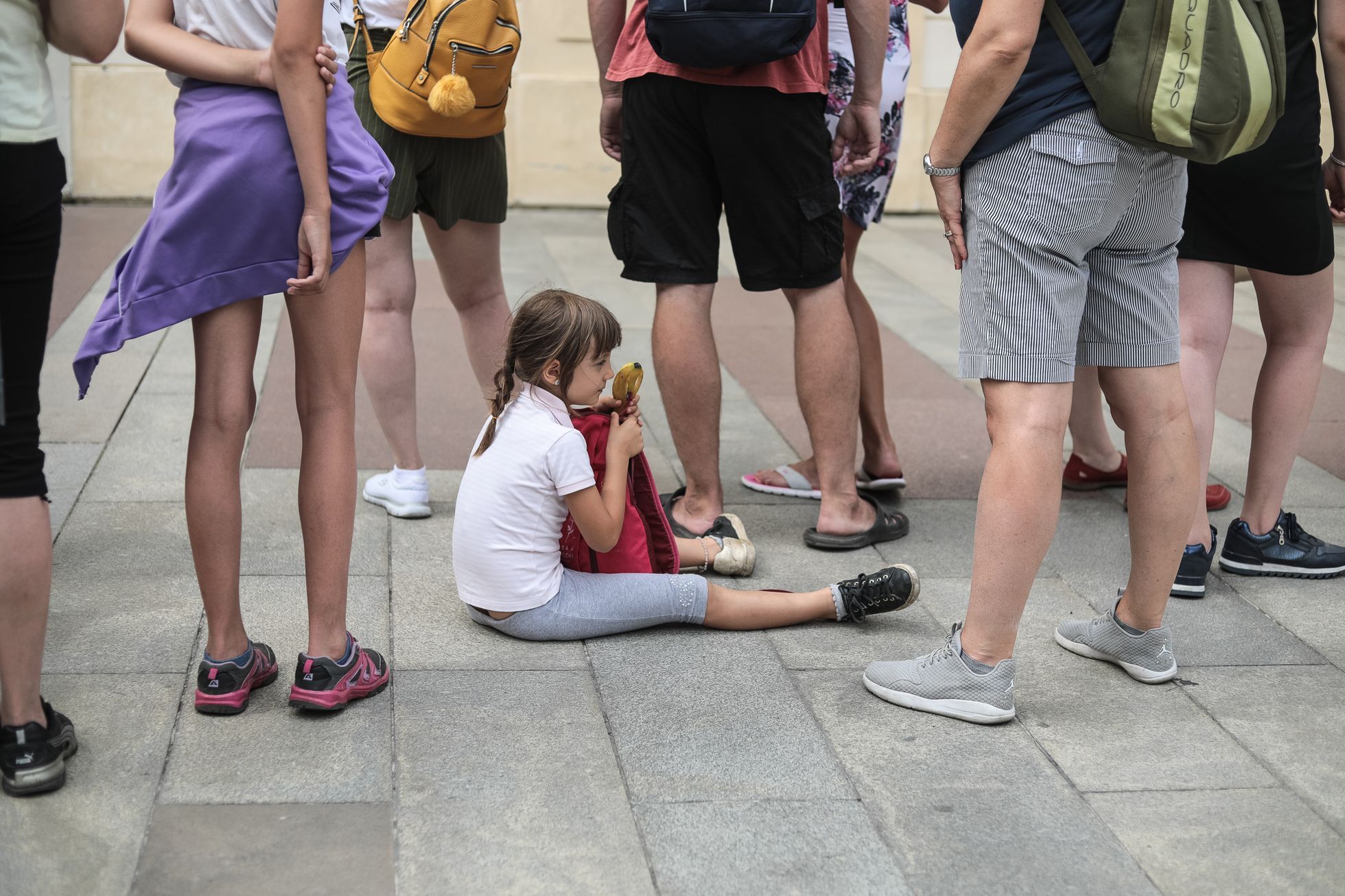 Pražský Hrad - léto 2019 - fronty, turisti, uzavírky