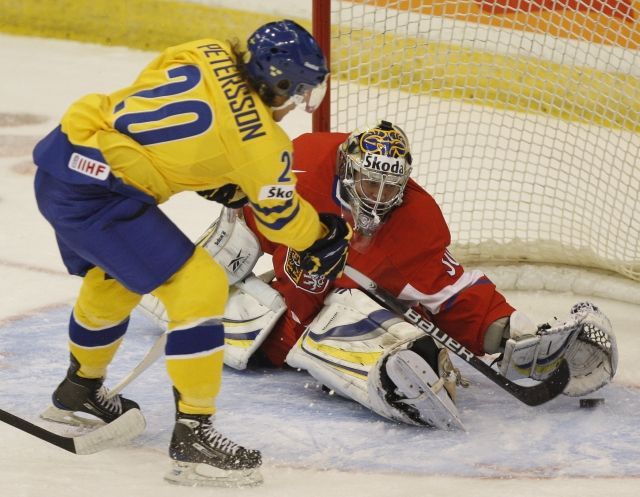 MSJ: Česko - Švédsko U20: Štěpánek, Petersson