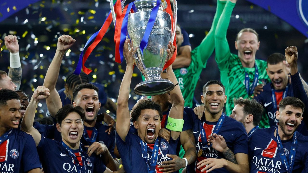 Ligu mistrů ovládl Paris St. Germain. Ve finále rekordním způsobem zdemoloval Inter