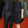 Actor Bale and wife Blazic arrive for screening at 65th Berlinale International Film Festival in Berlin