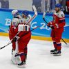 Češi slaví proměněný nájezd v zápase Česko - Švýcarsko na ZOH 2022 v Pekingu