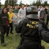 Policie nacvičovala zásah proti technařům