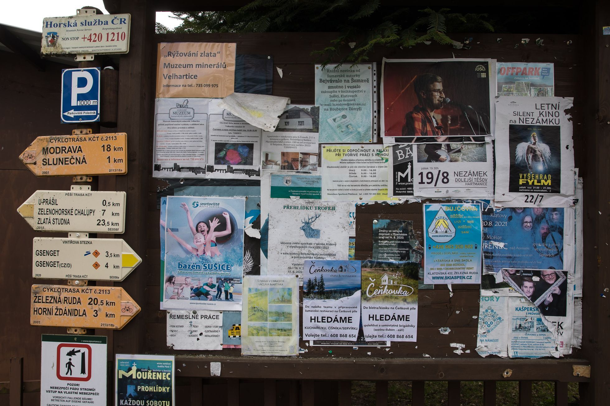 Šumavské obce - Národní park Šumava - Kvilda, Modrava, Prášily