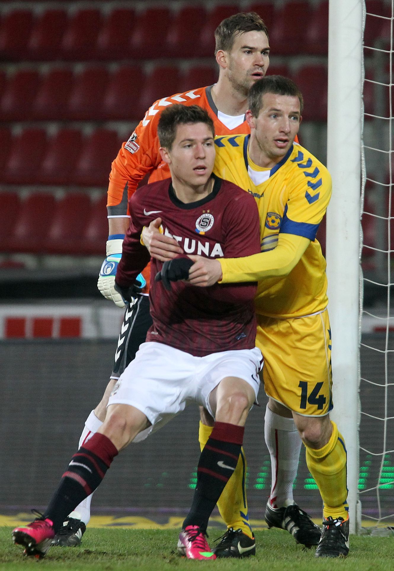 Sparta - Jihlava, osmifinále Poháru České pošty: Tomáš Marek