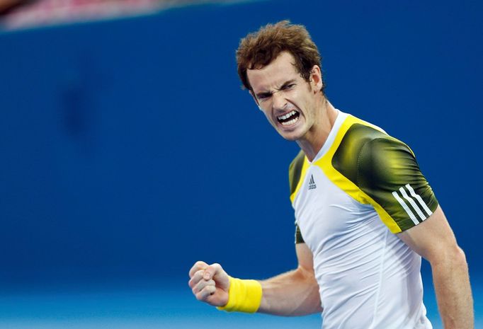 Britský tenista Andy Murray na turnaji v Brisbane