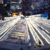 Albánie, Tirana, cestování, kultura, murál