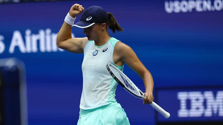 Šwiateková jako první Polka ovládla US Open; Zdroj foto: Reuters