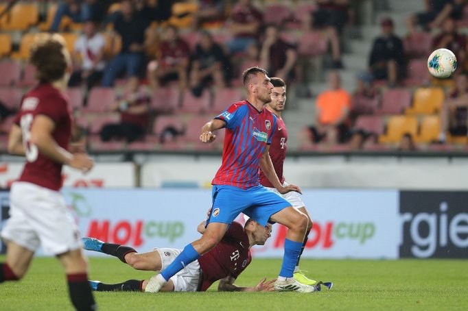 Tomáš Chorý v semifinále MOL Cupu Sparta - Plzeň