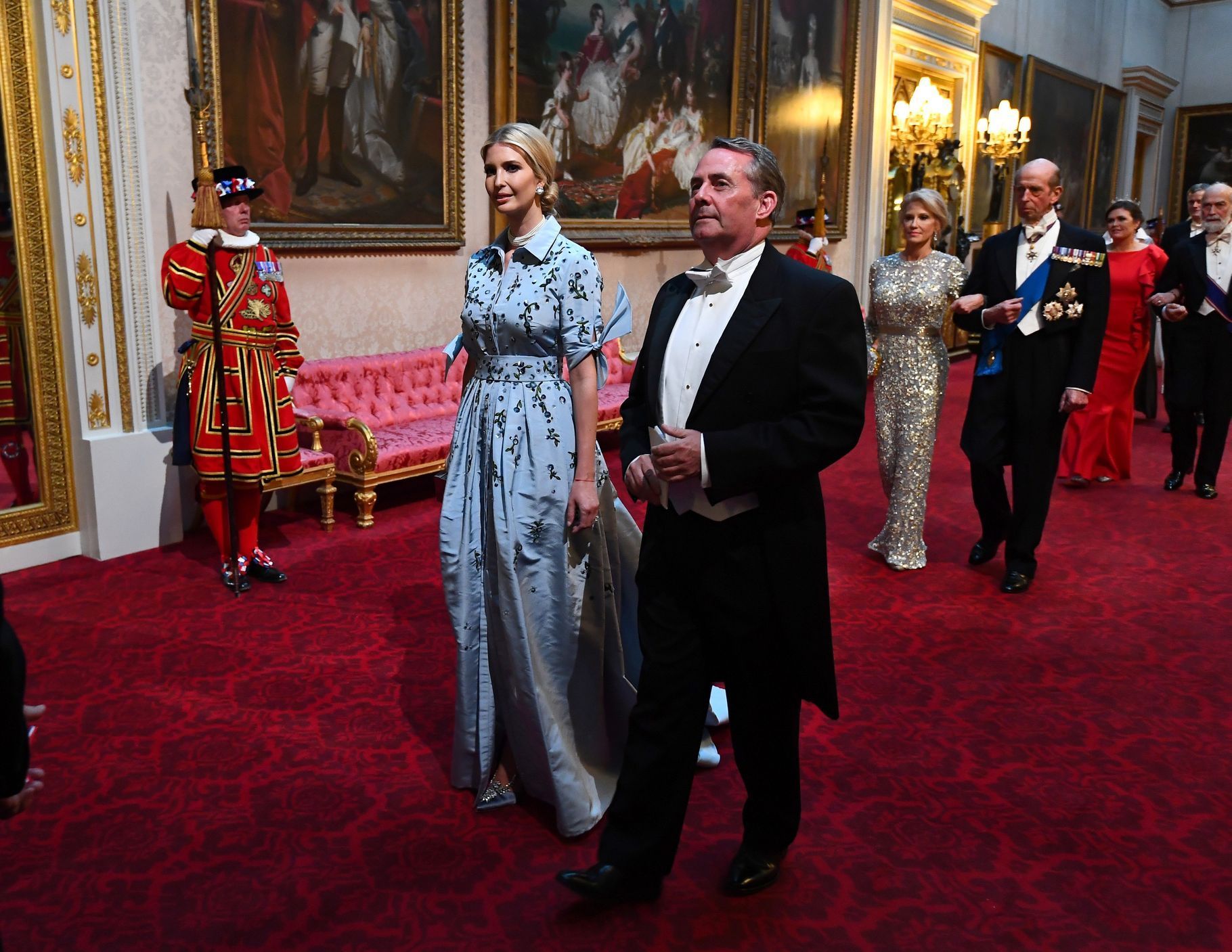Ivanka Trump na návštěvě ve Velké Británii, červen 2019
