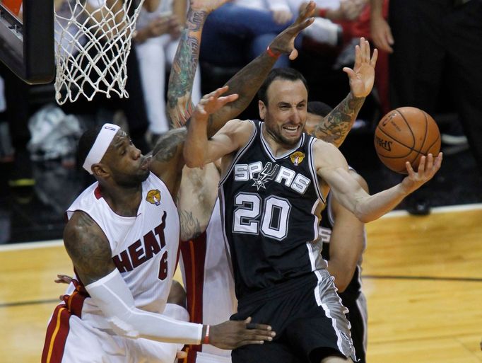 Miami - San Antonio (James, Ginobili)